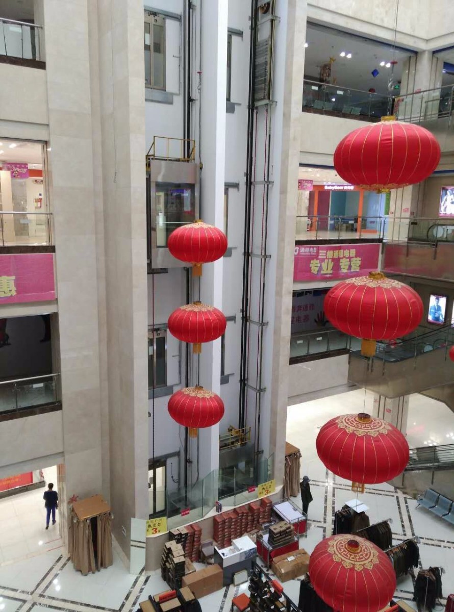 怀化通程商业广场加装电梯