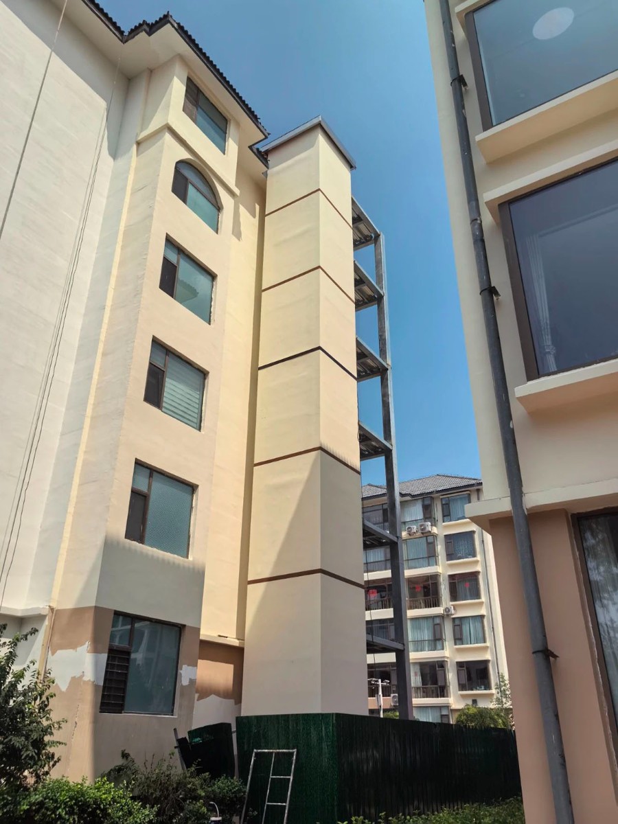 高 端电梯井道在山西长治出现，加装电梯井道迎来新选择